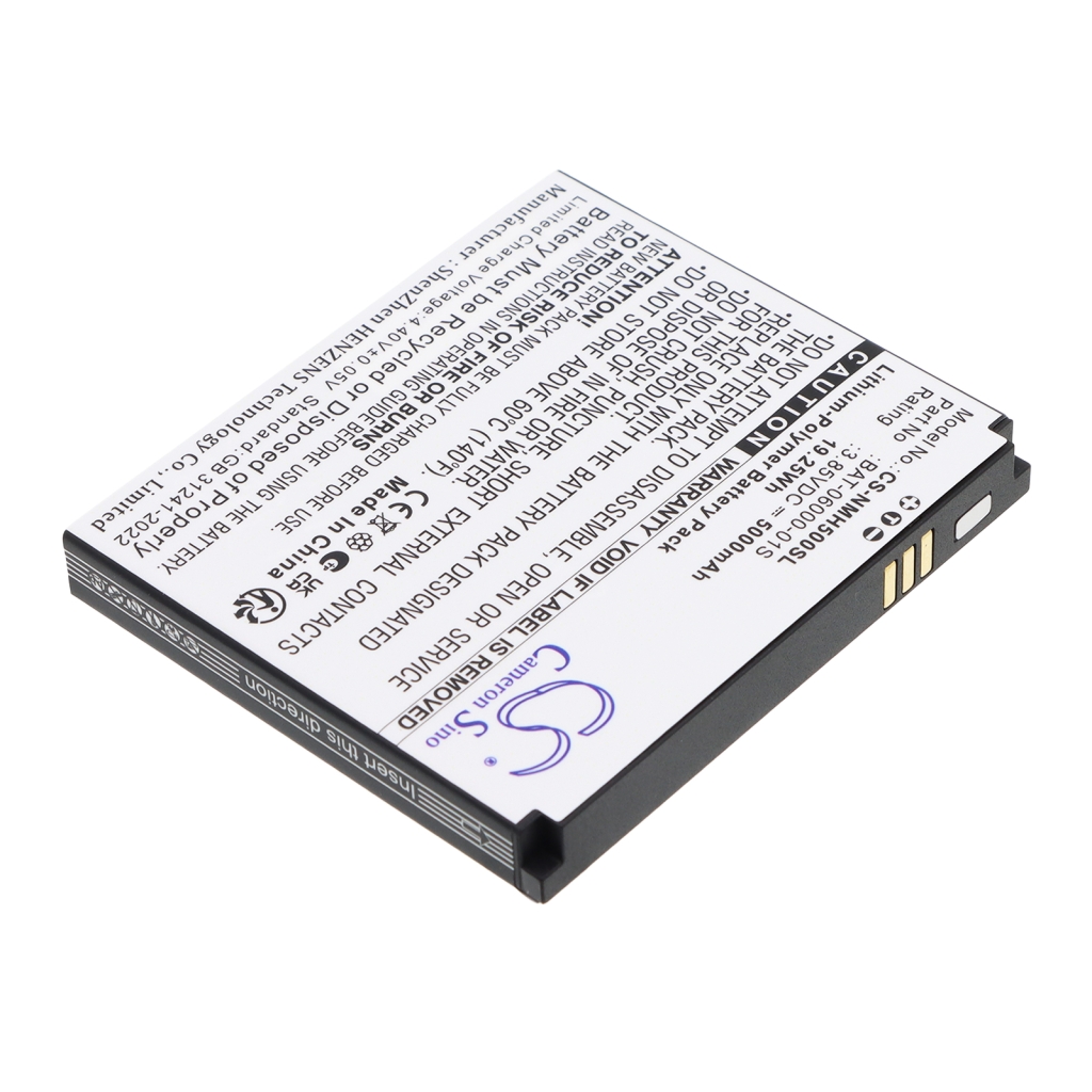 Akku yhteensopiva Sonim CS-NMH500SL
