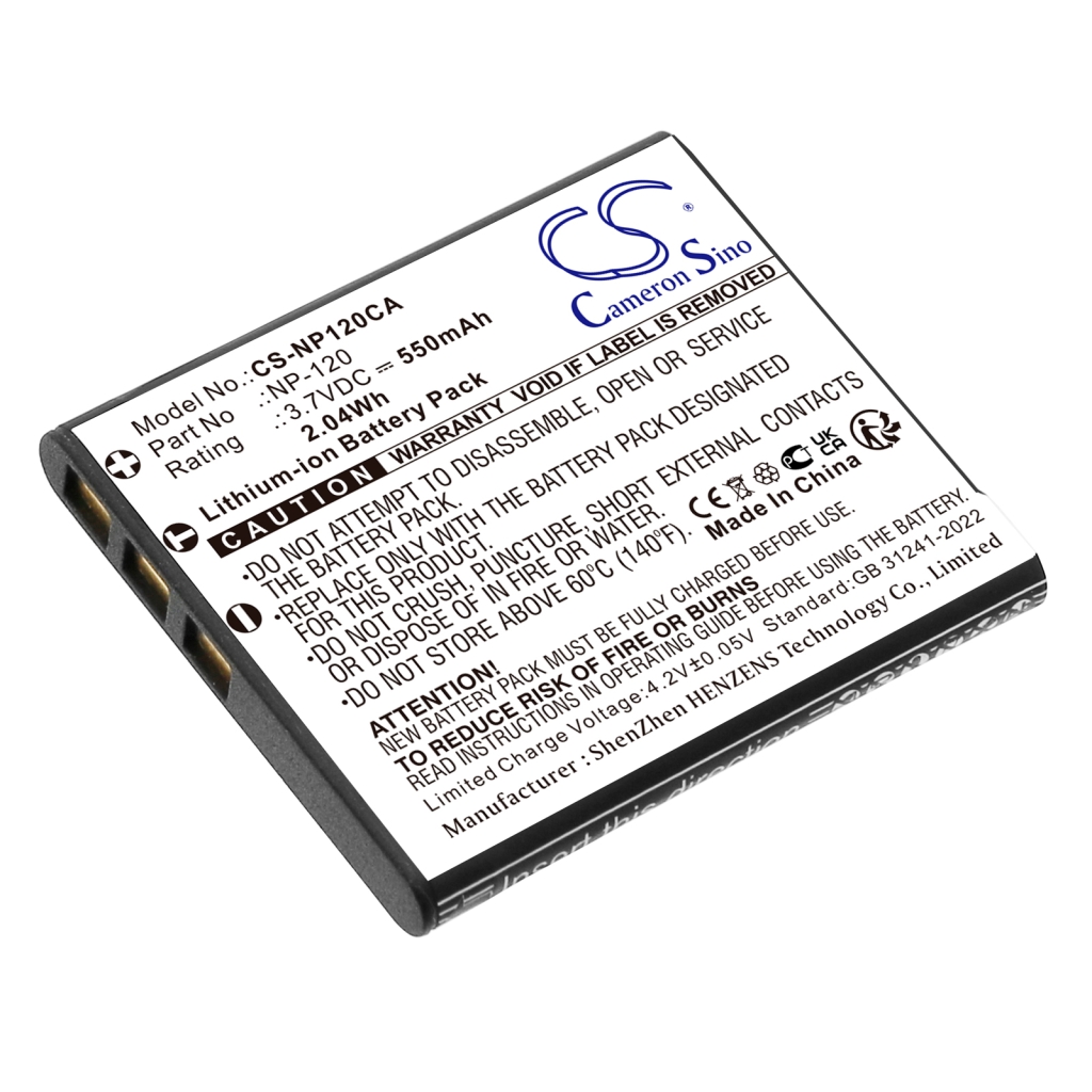 Kameran akku Toshiba CS-NP120CA