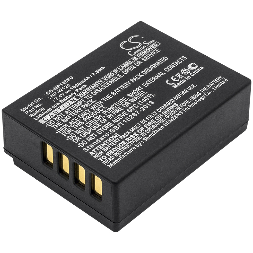 Akut Kameran akku CS-NP126FU