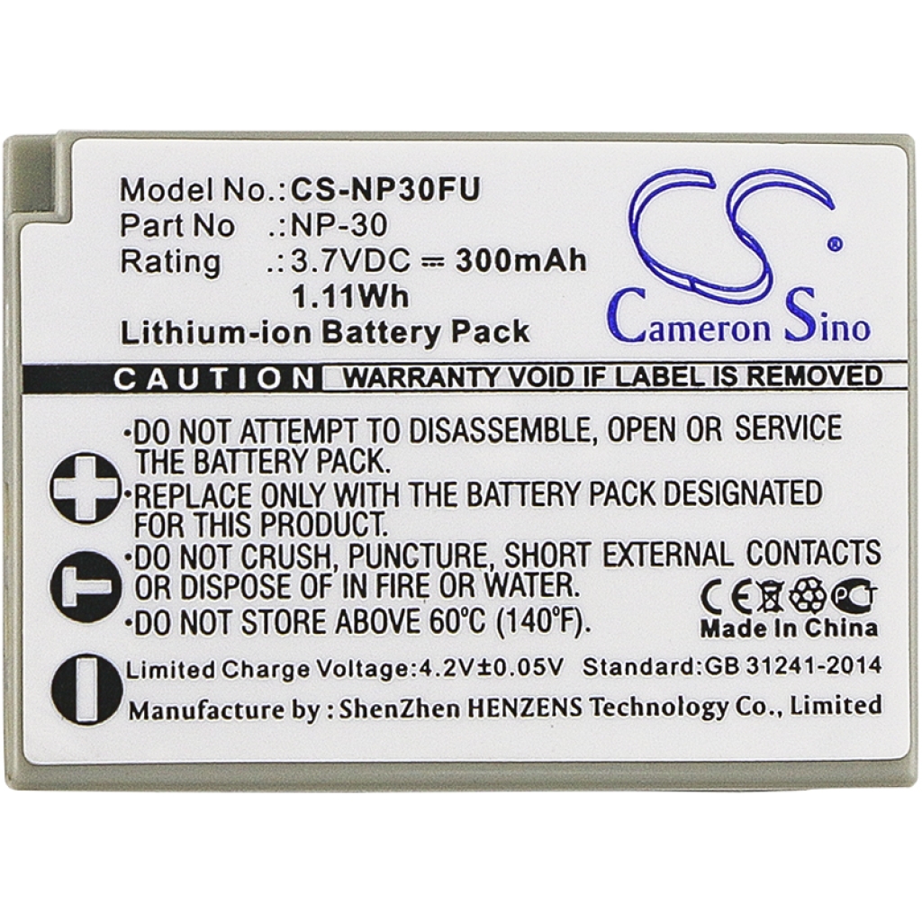 Camera Battery Somikon CS-NP30FU