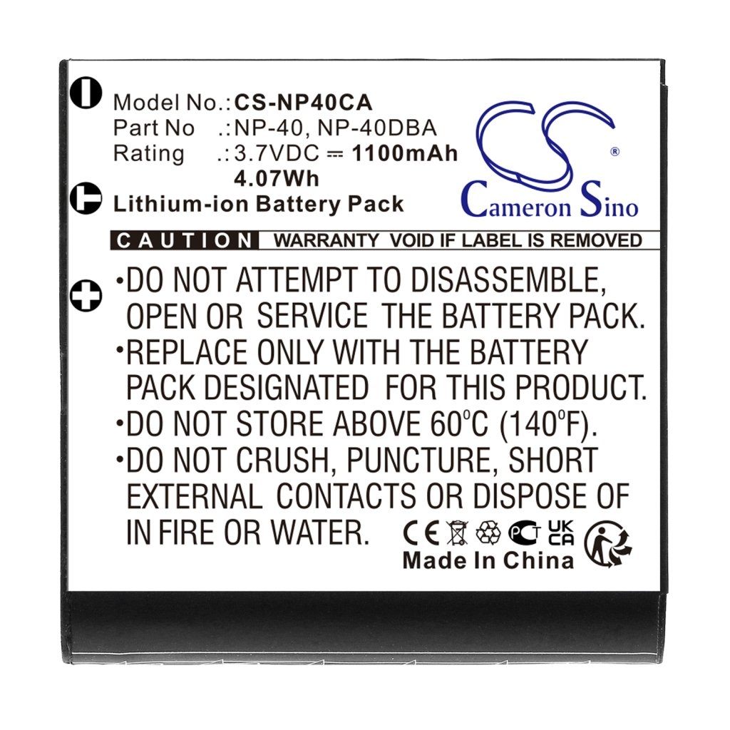 Camera Battery Ricoh CS-NP40CA