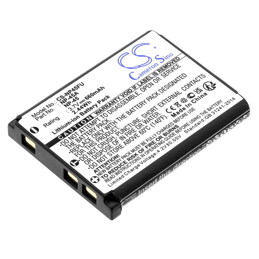 BarCode, Scanner Battery Fujifilm CS-NP45FU