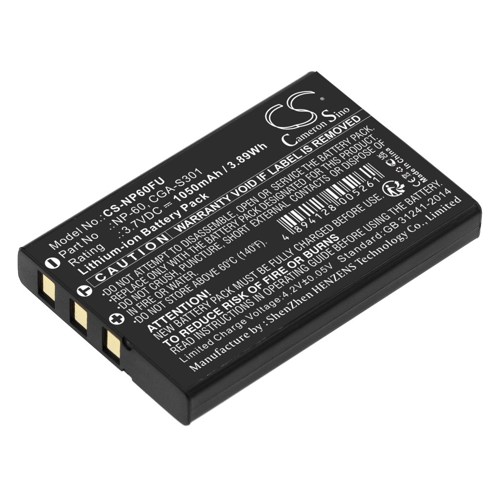 Camera Battery Somikon CS-NP60FU