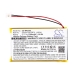 Yhteensopiva akun vaihto Sony LISI241