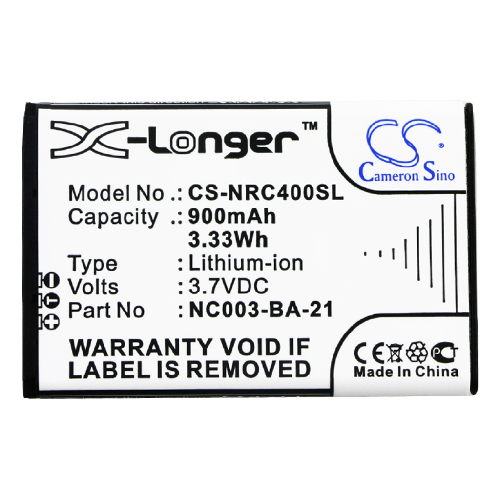 Langattoman kuulokkeen akku Nolan B4 RCS Kits (CS-NRC400SL)