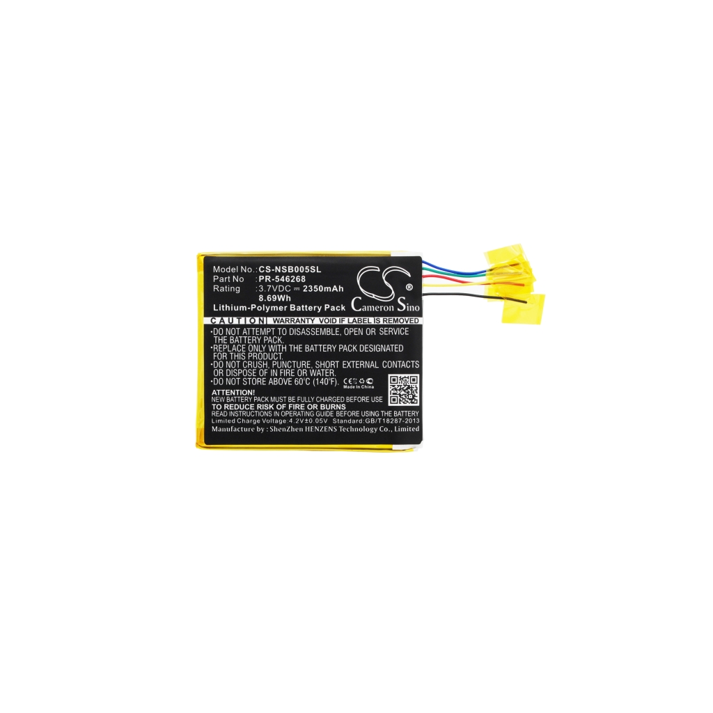 Yhteensopiva akun vaihto Fuhu PR-546268