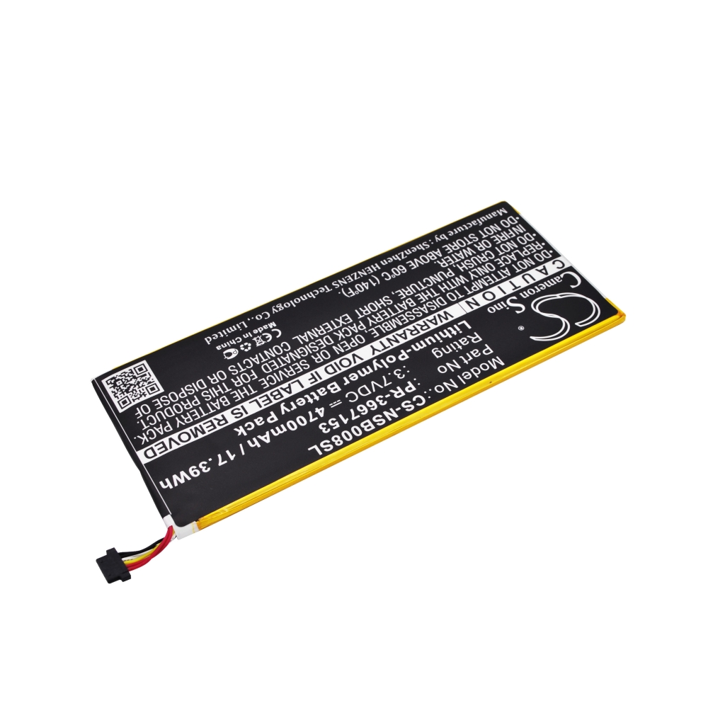 Akut Tabletin akku CS-NSB008SL