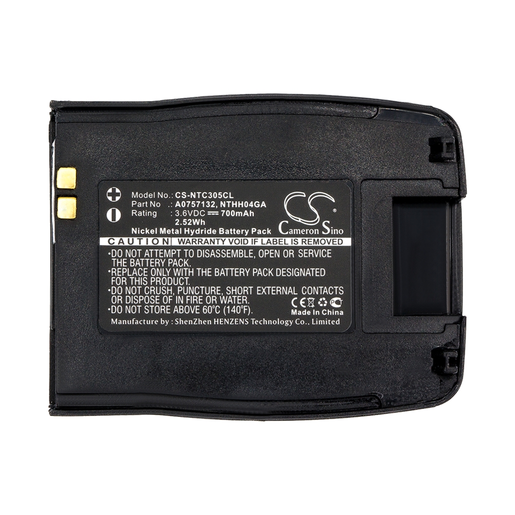 Yhteensopiva akun vaihto Nortel A0757132,NTHH04GA