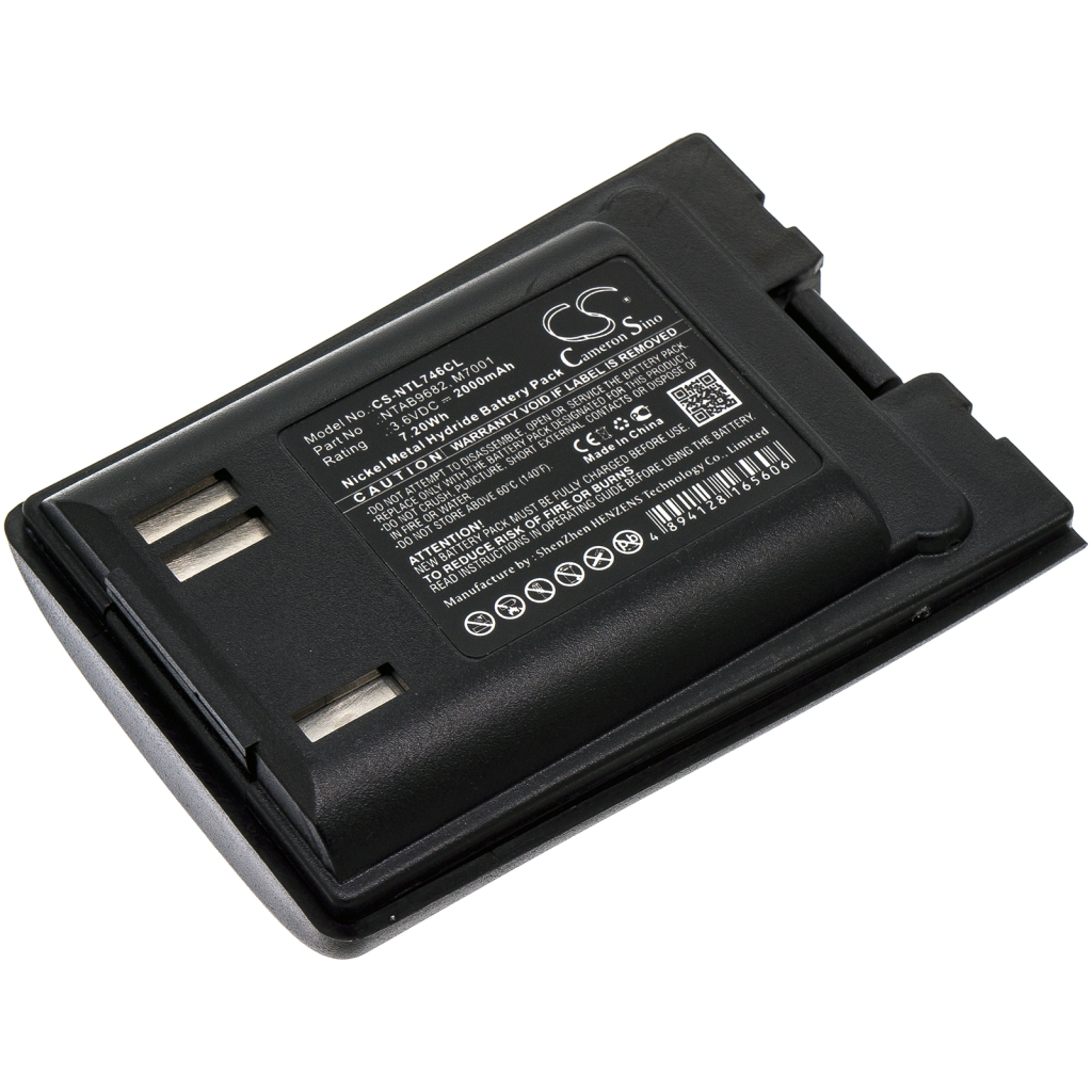 Yhteensopiva akun vaihto Nortel A0845917,M7001,NTAB9682