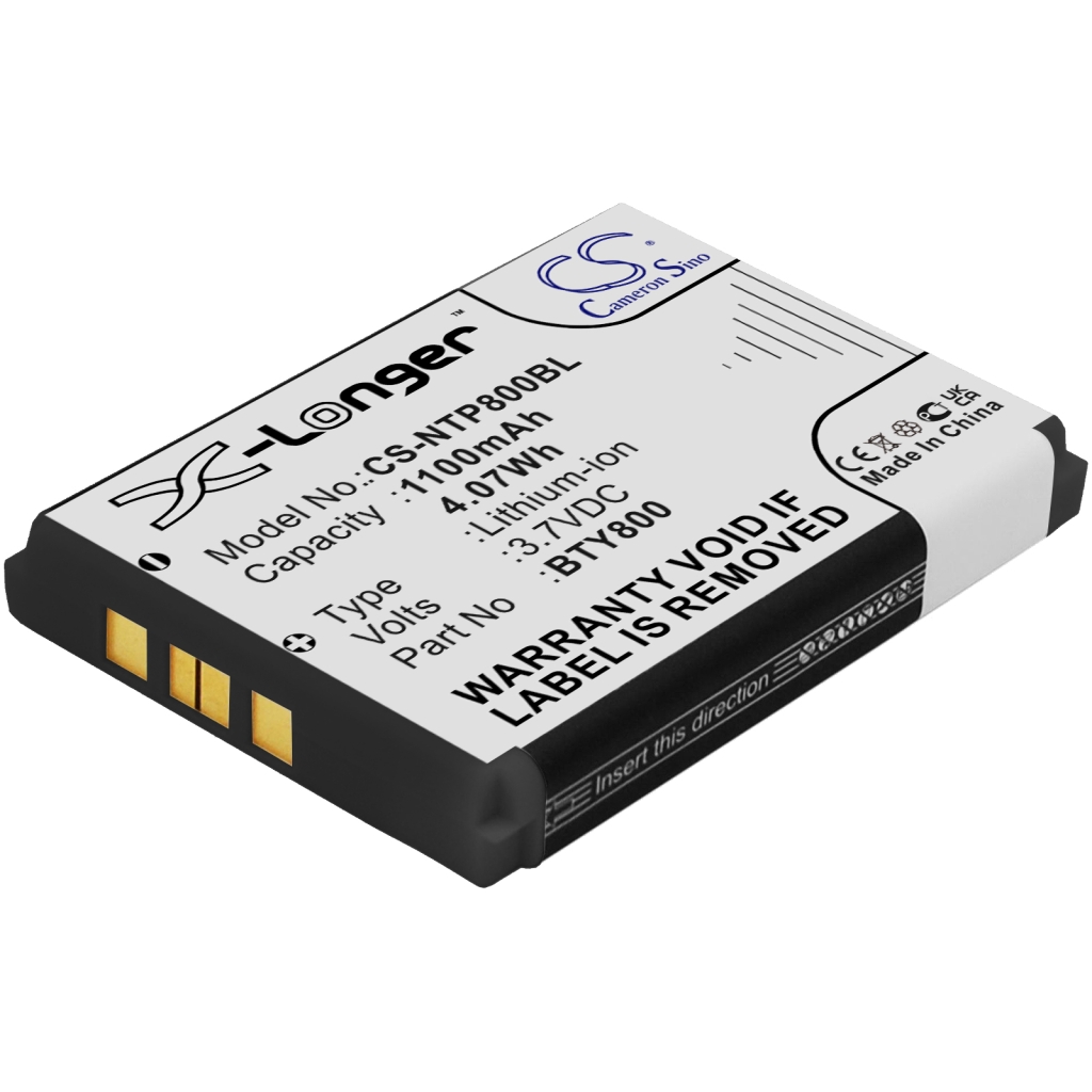 Akut Viivakoodinlukijan akku CS-NTP800BL