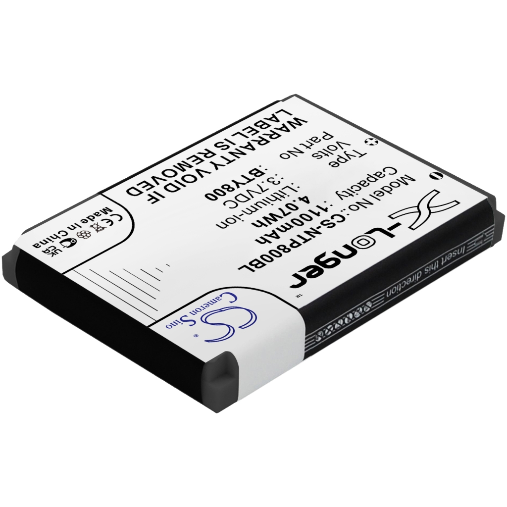 Akut Viivakoodinlukijan akku CS-NTP800BL