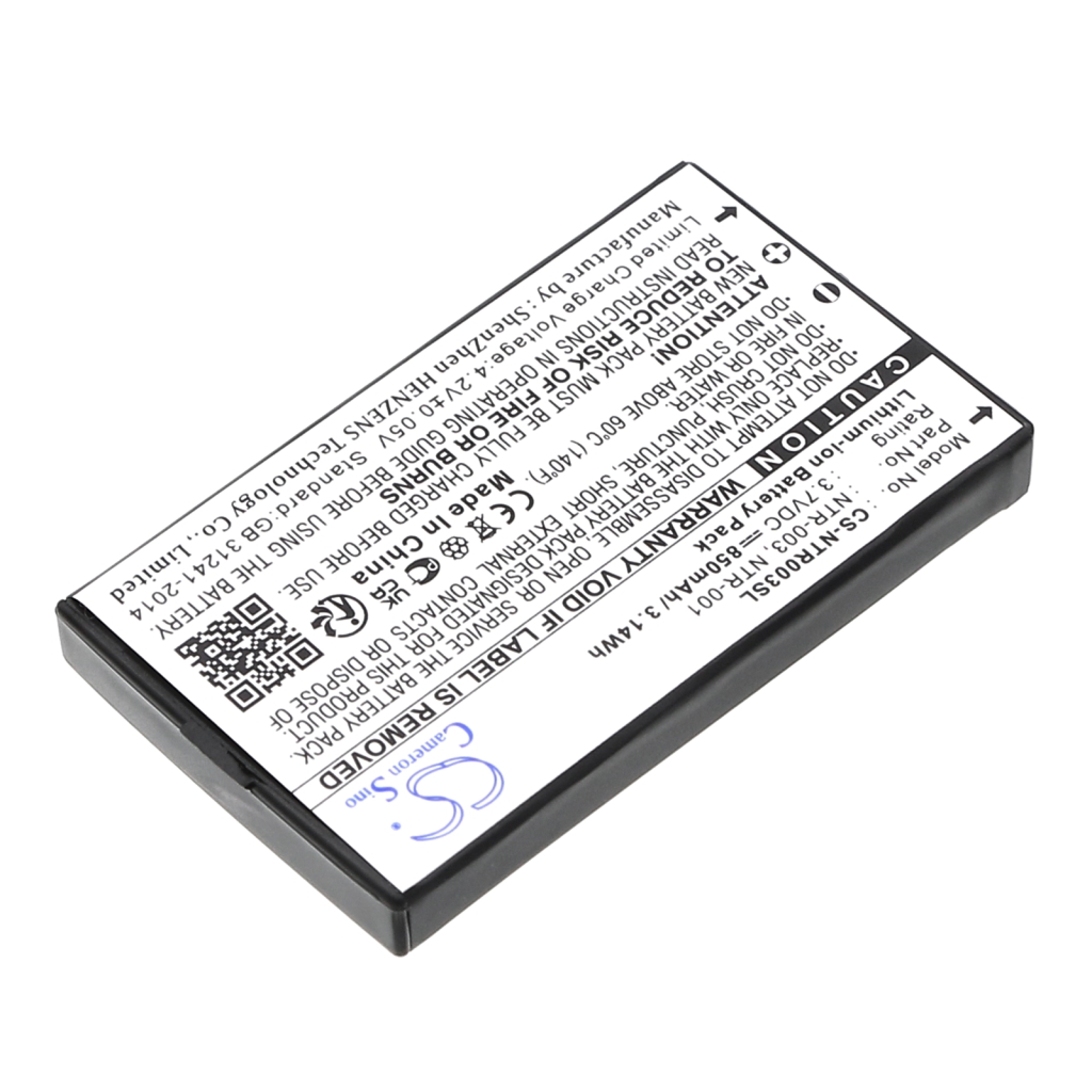 Pelien, PSP:n, NDS:n akku Nintendo CS-NTR003SL
