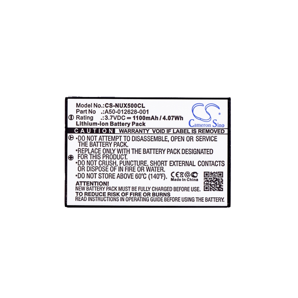 Yhteensopiva akun vaihto NEC A50-012628-001