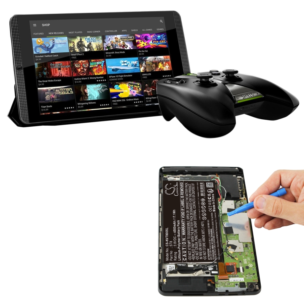 Tabletin akku Nvidia Shield K1 (CS-NVT800SL)