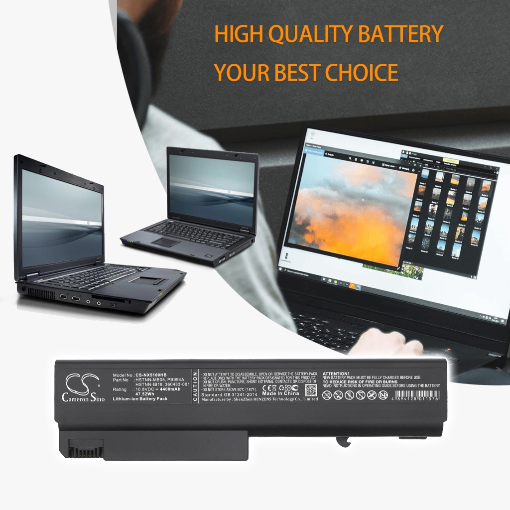 Akku Korvaa HP EQ441AV
