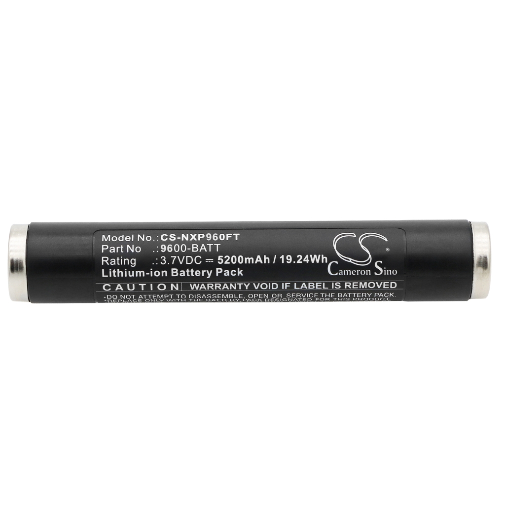 Yhteensopiva akun vaihto Nightstick 9600-BATT