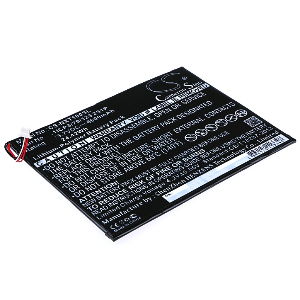 Akut Tabletin akku CS-NXT100SL