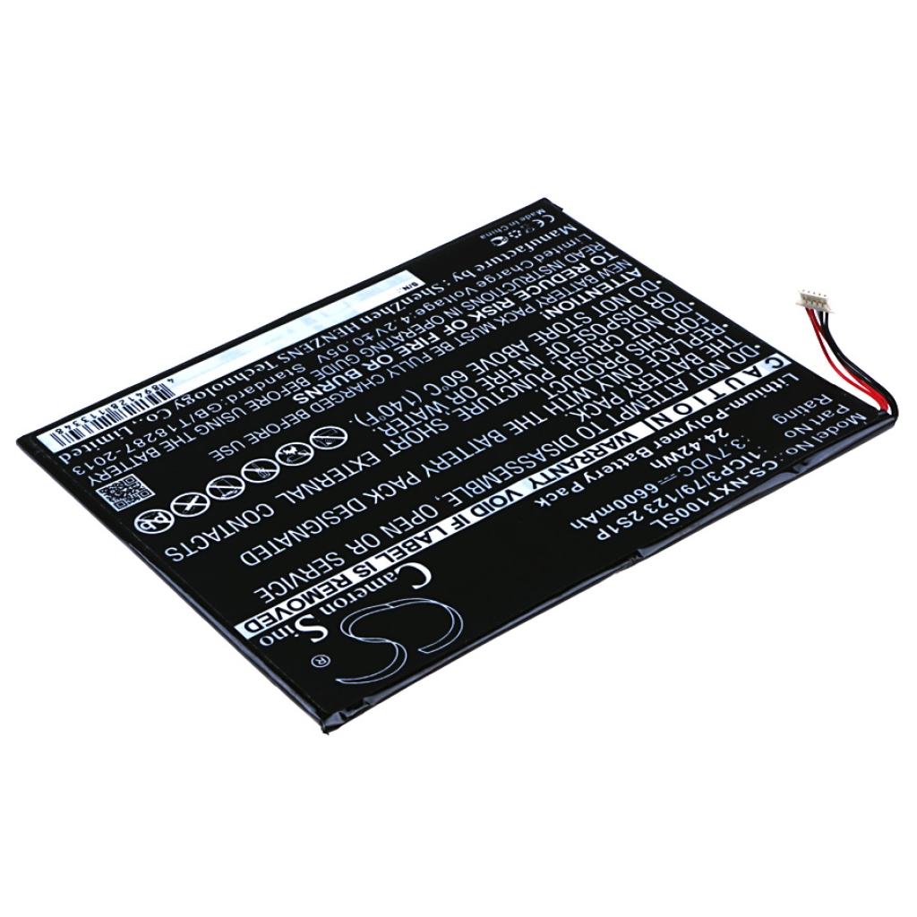 Akut Tabletin akku CS-NXT100SL