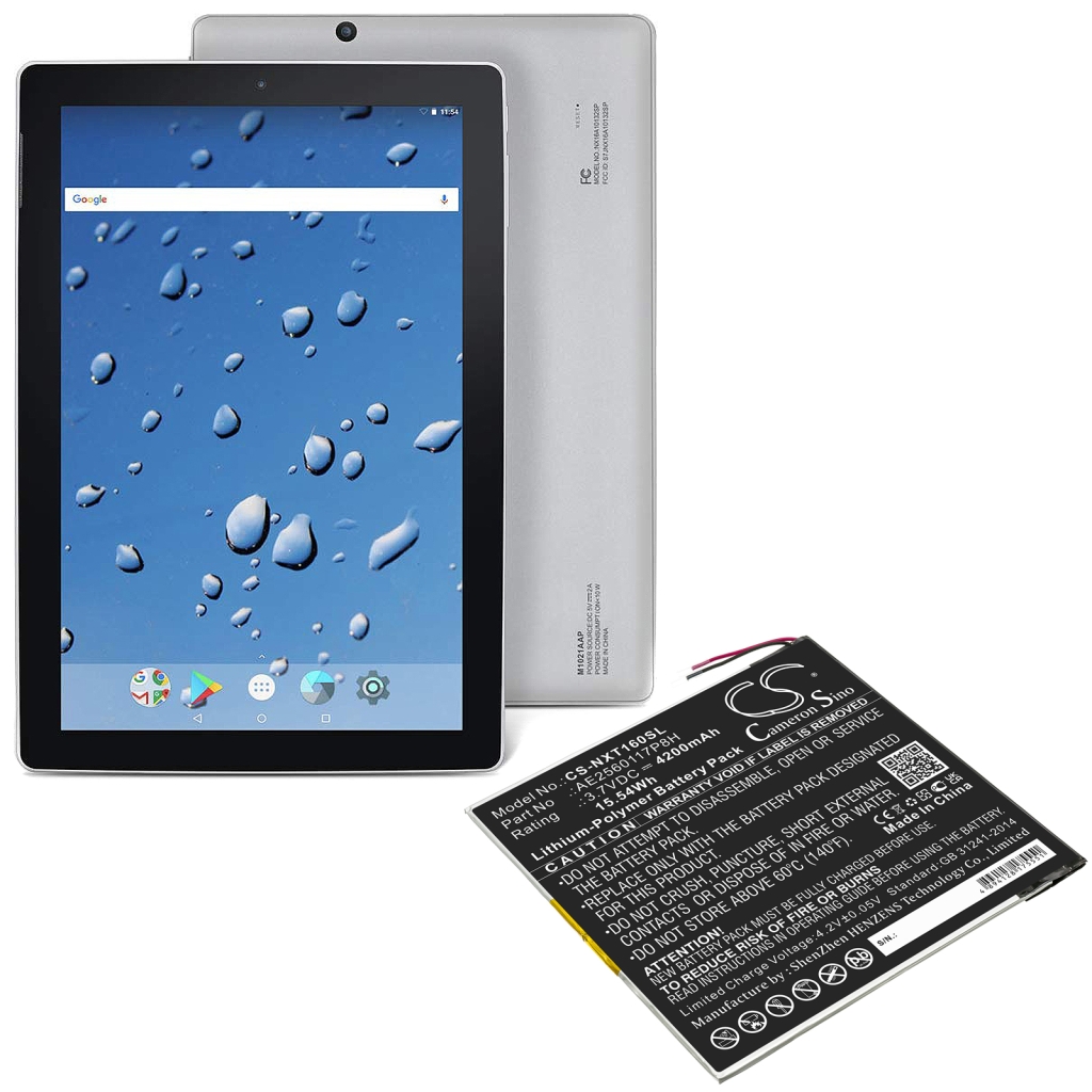 Akut Tabletin akku CS-NXT160SL