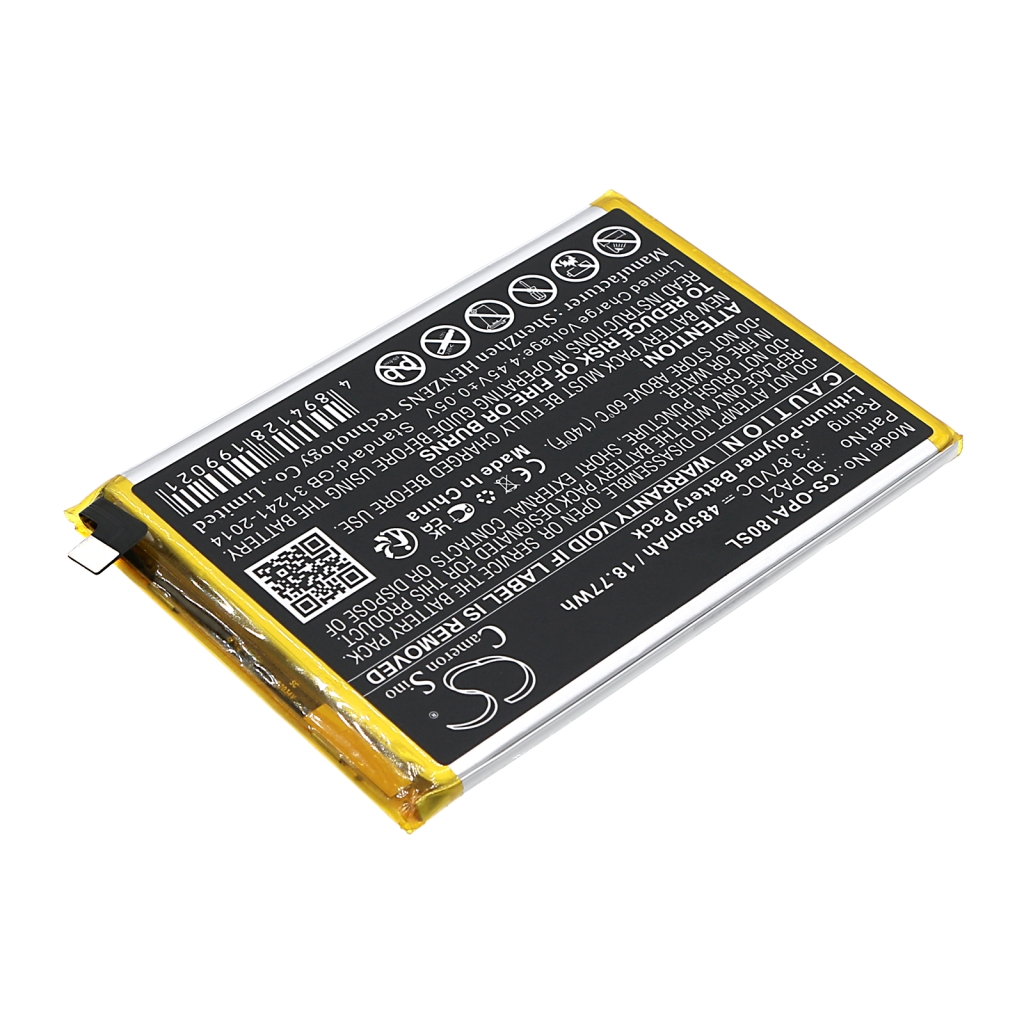 Yhteensopiva akun vaihto OPPO BLPA21