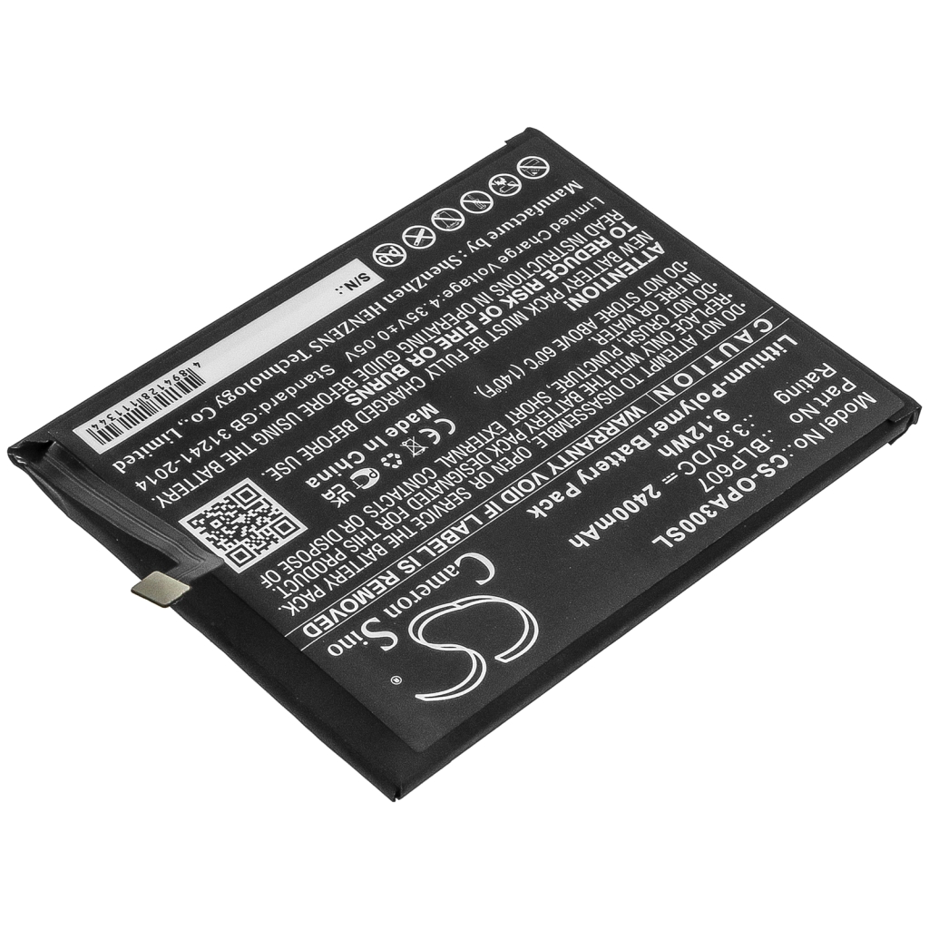 Yhteensopiva akun vaihto OPPO BLP607