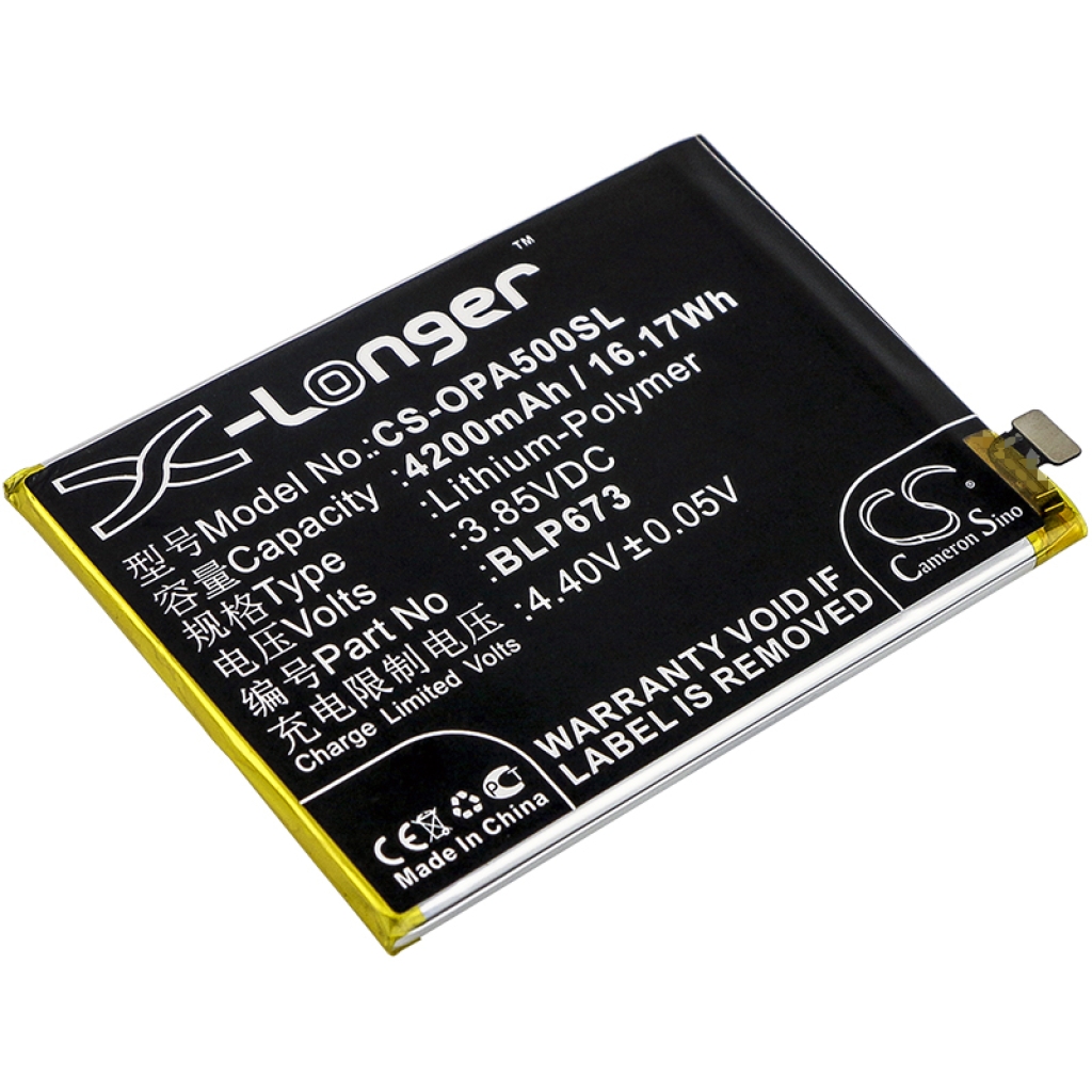 Yhteensopiva akun vaihto OPPO BLP673