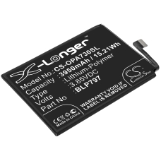 Yhteensopiva akun vaihto OPPO BLP797