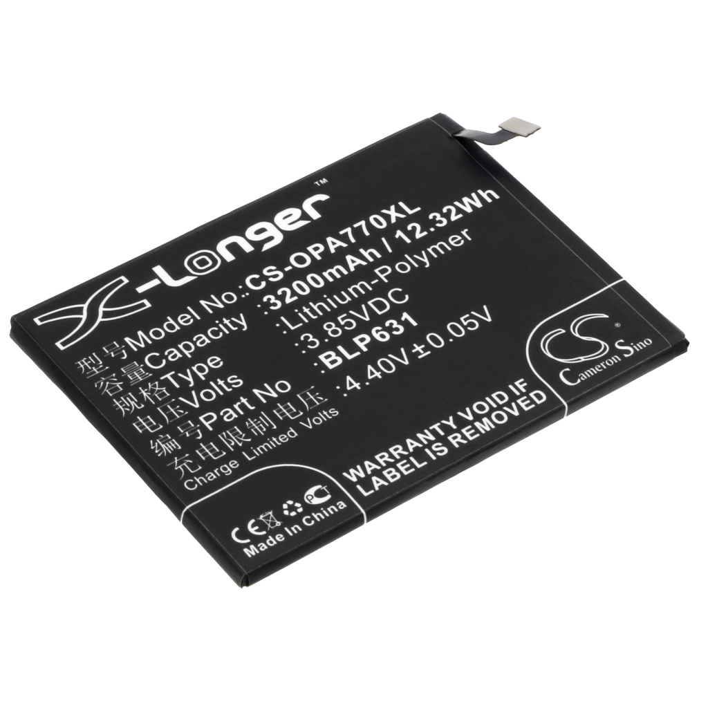 Matkapuhelimen akku OPPO A73 Dual SIM TD-LTE (CS-OPA770XL)