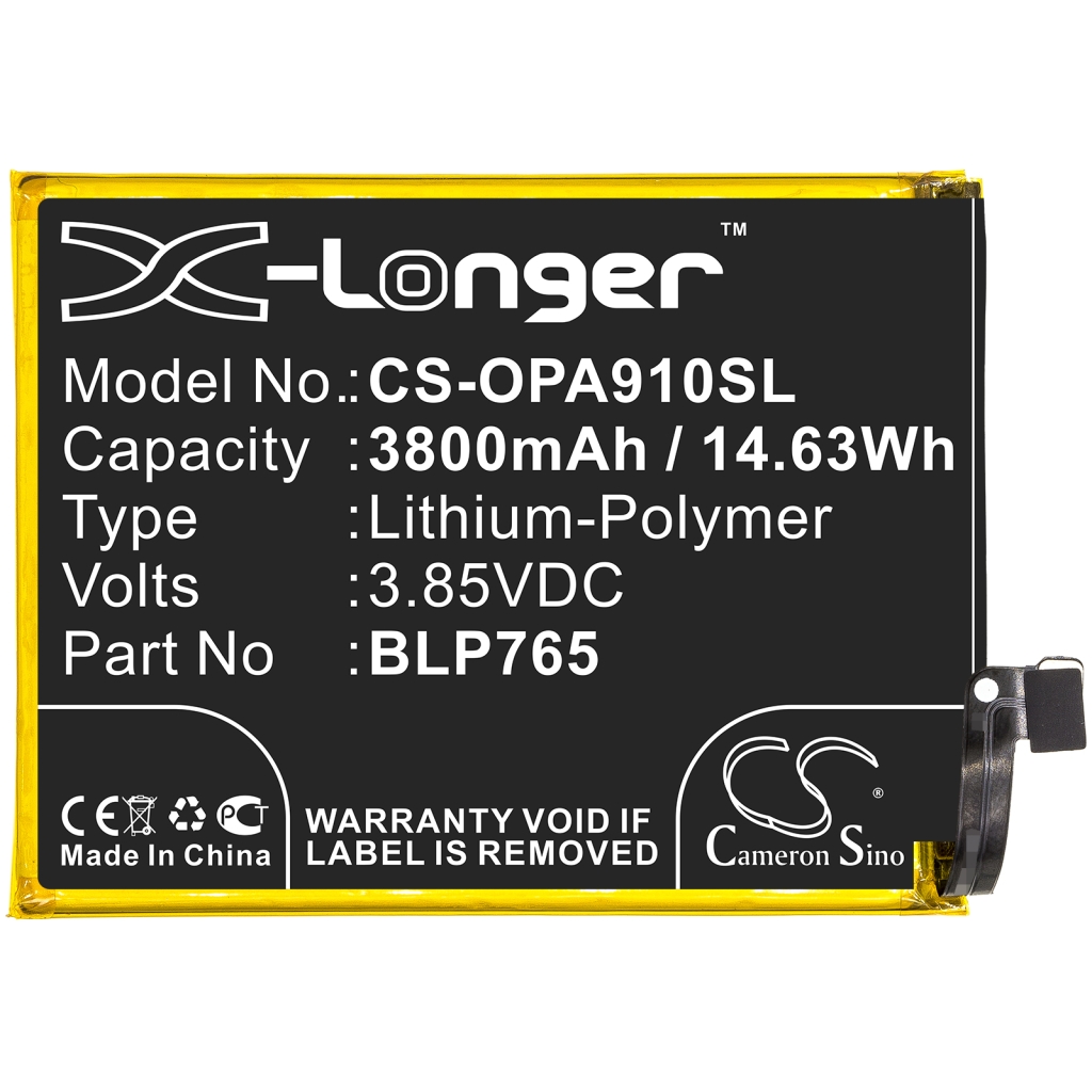 Yhteensopiva akun vaihto OPPO BLP765