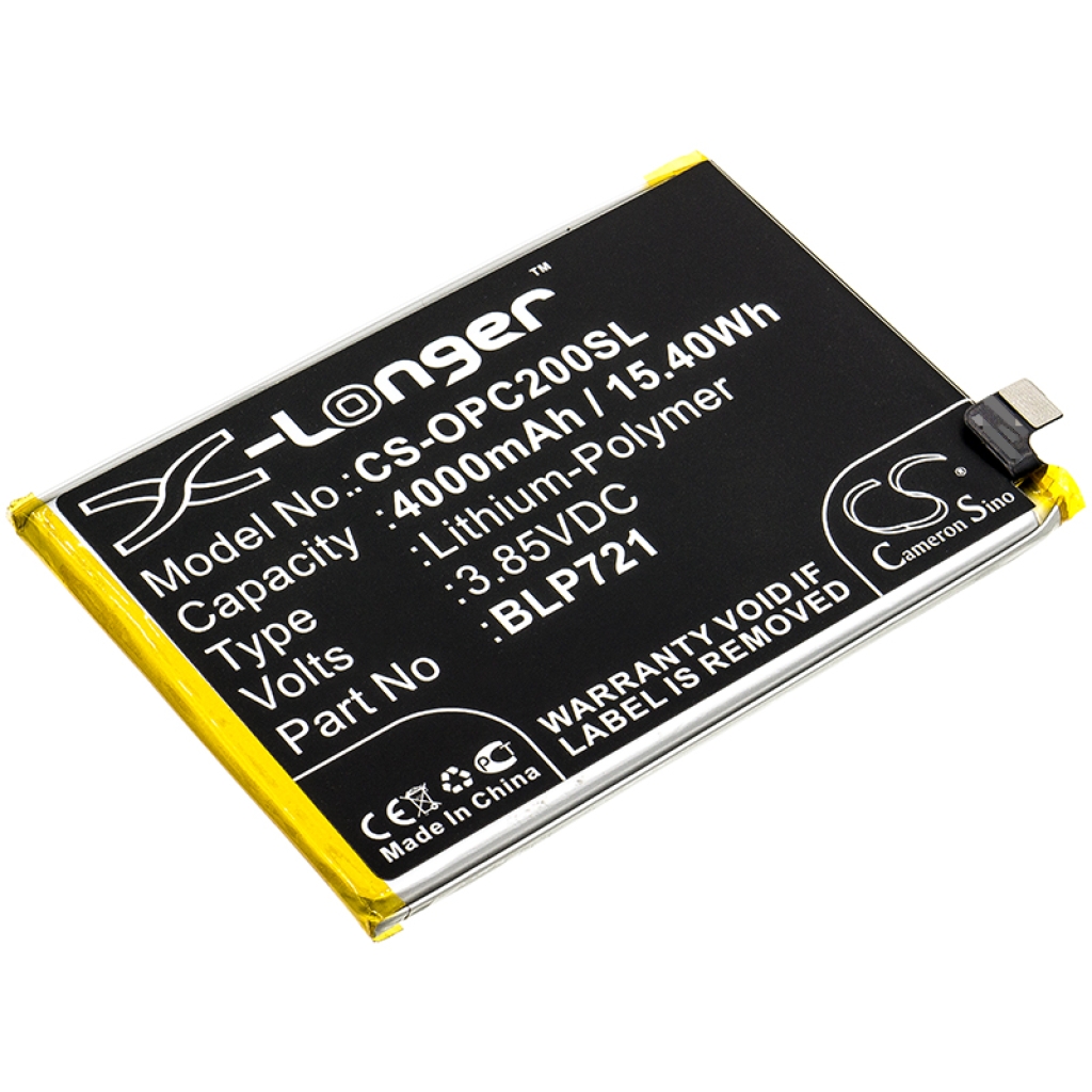 Yhteensopiva akun vaihto OPPO BLP721