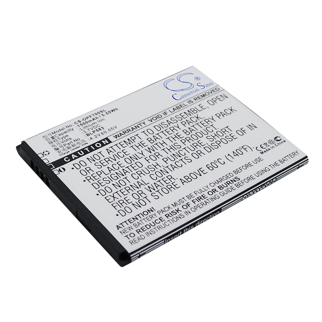 Yhteensopiva akun vaihto OPPO BLP583
