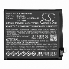 Yhteensopiva akun vaihto OPPO BLPA37