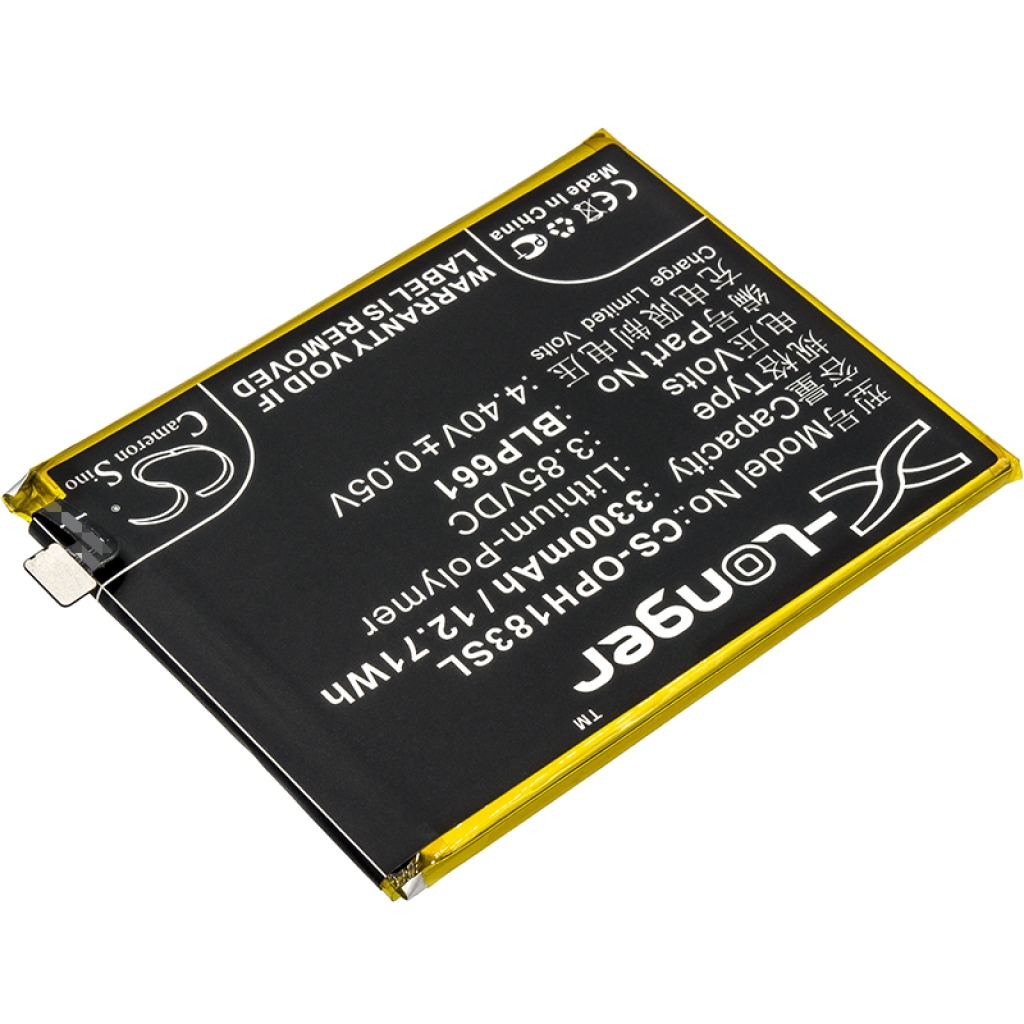 Yhteensopiva akun vaihto OPPO BLP661
