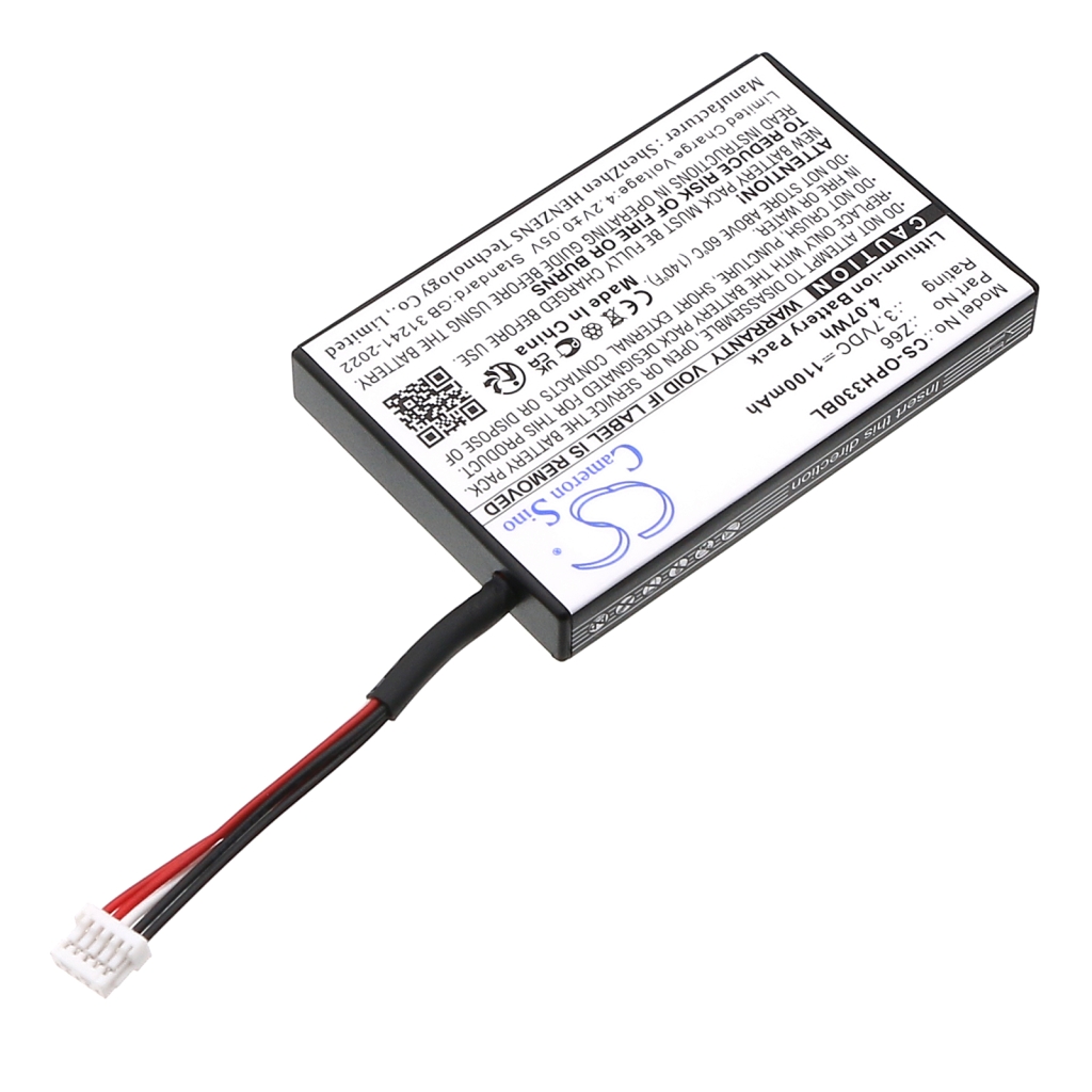 Viivakoodinlukijan akku Opticon CS-OPH330BL