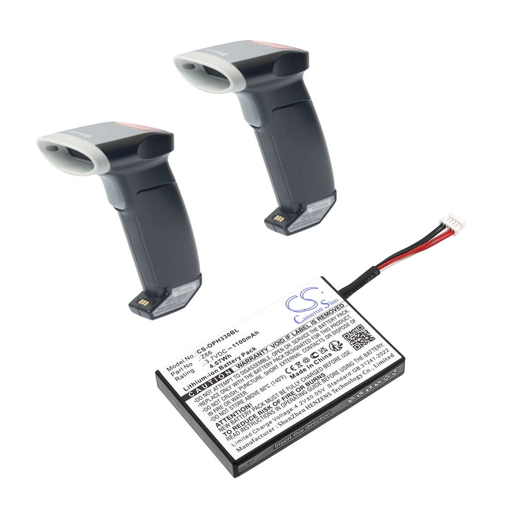 Viivakoodinlukijan akku Opticon CS-OPH330BL