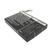 Yhteensopiva akun vaihto Opticon N10-1000MA