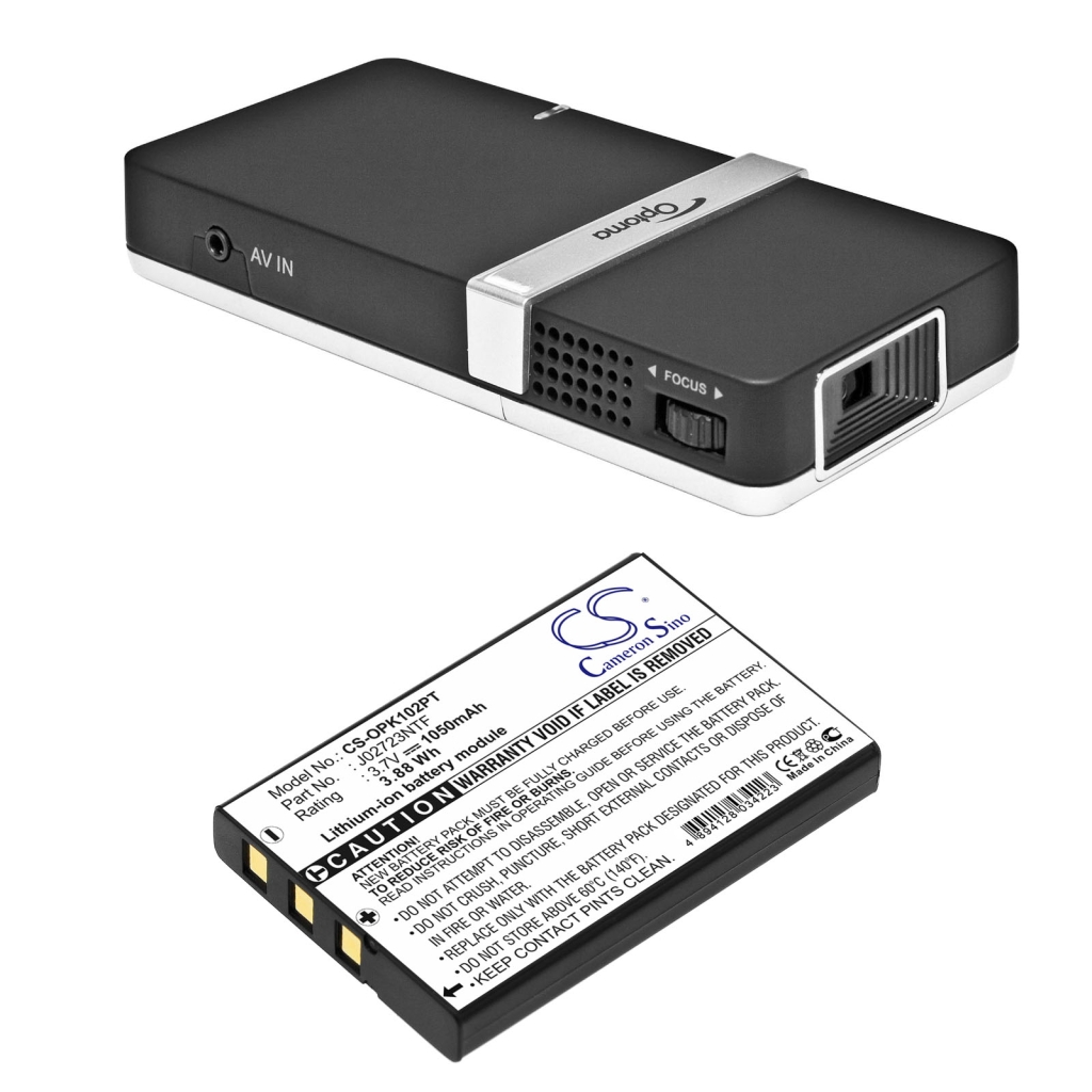 Projektorin akku Optoma CS-OPK102PT