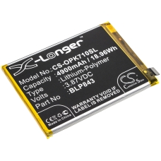 Yhteensopiva akun vaihto OPPO BLP843