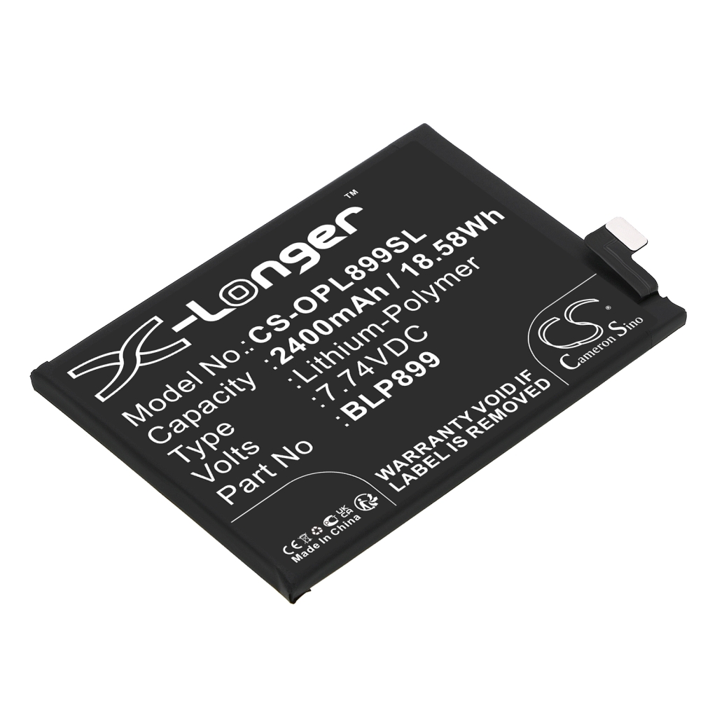 Yhteensopiva akun vaihto Oneplus BLP899