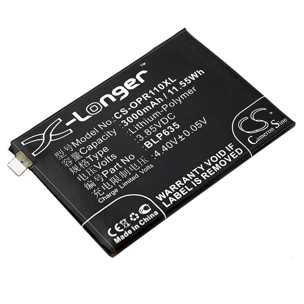 Matkapuhelimen akku OPPO R11 (CS-OPR110XL)