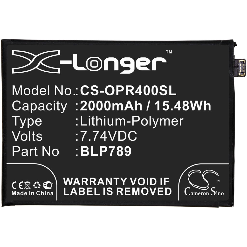 Yhteensopiva akun vaihto OPPO BLP789