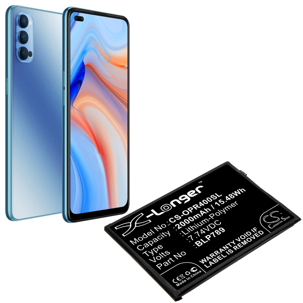 Yhteensopiva akun vaihto OPPO BLP789