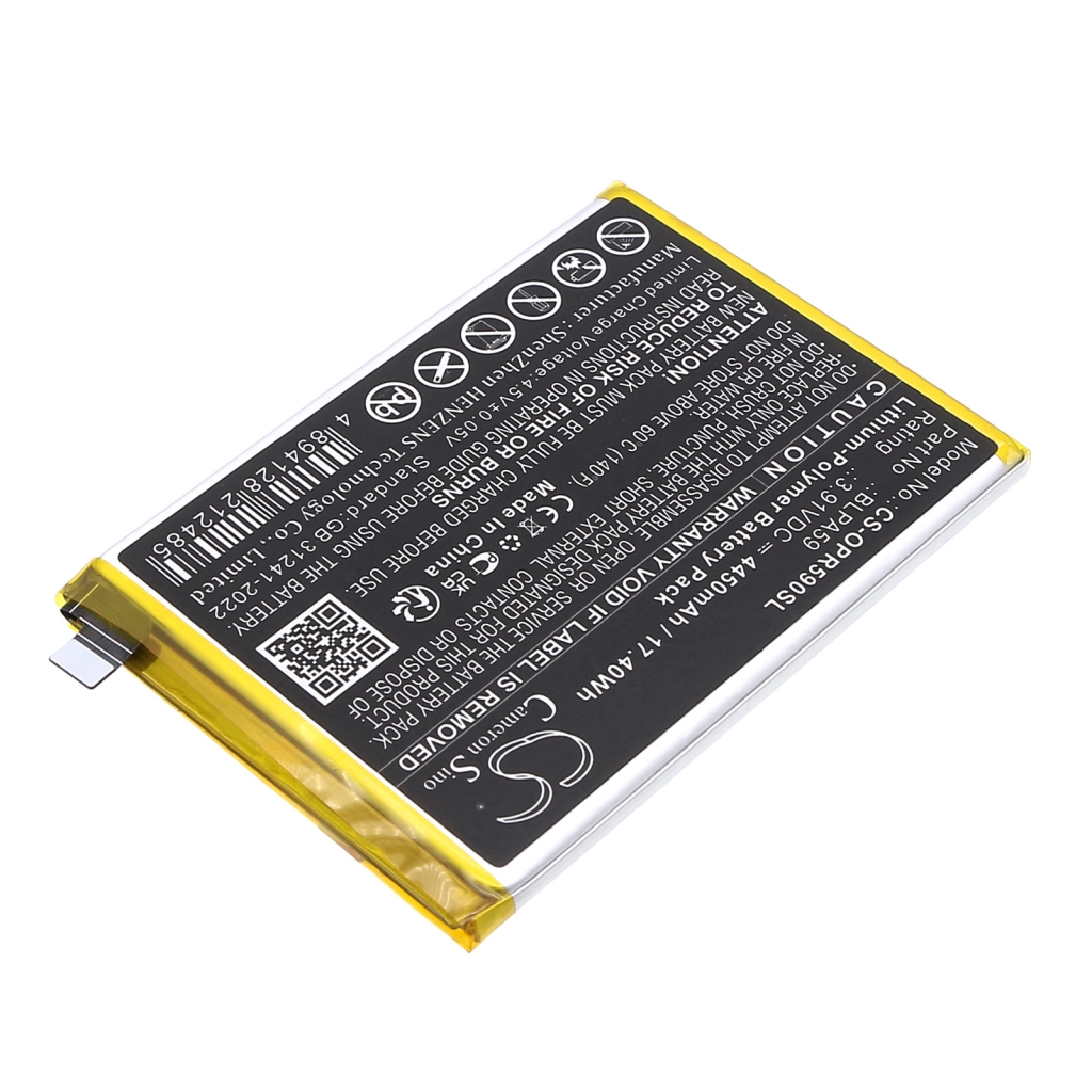 Matkapuhelimen akku OPPO Reno12 (CS-OPR590SL)