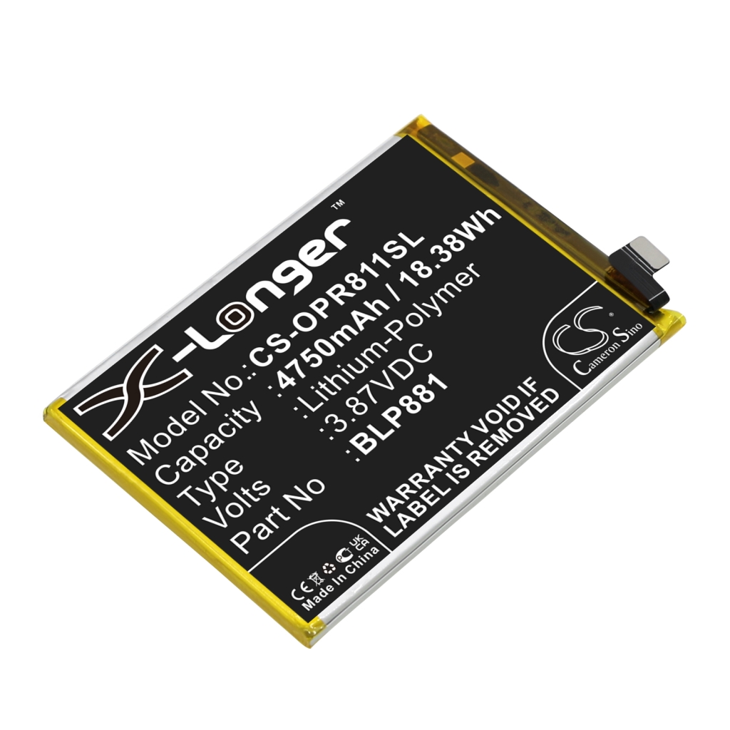 Yhteensopiva akun vaihto OPPO BLP881