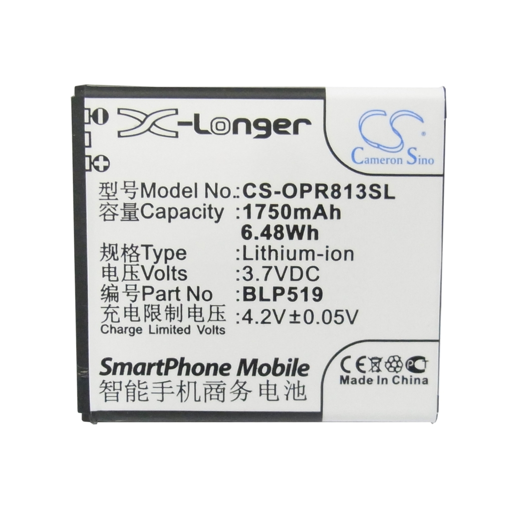 Yhteensopiva akun vaihto OPPO BLP519