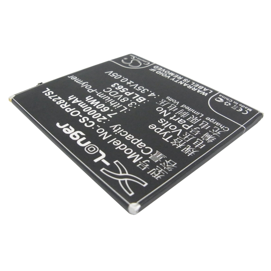 Battery for OPPO R827