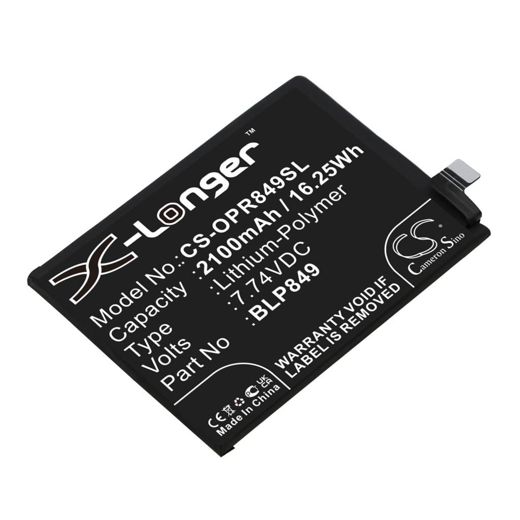 Yhteensopiva akun vaihto OPPO BLP849