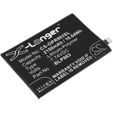 Yhteensopiva akun vaihto OPPO BLP863