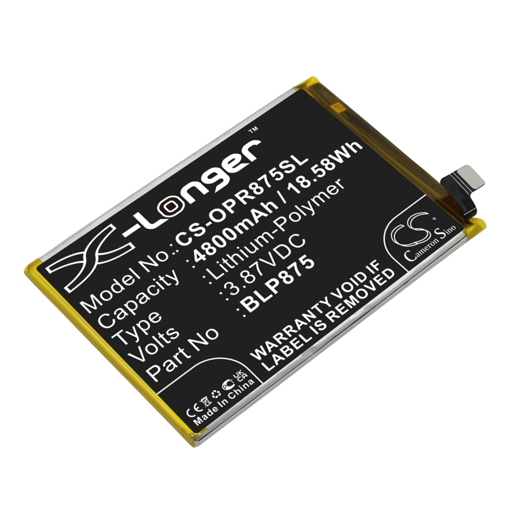 Yhteensopiva akun vaihto OPPO BLP875