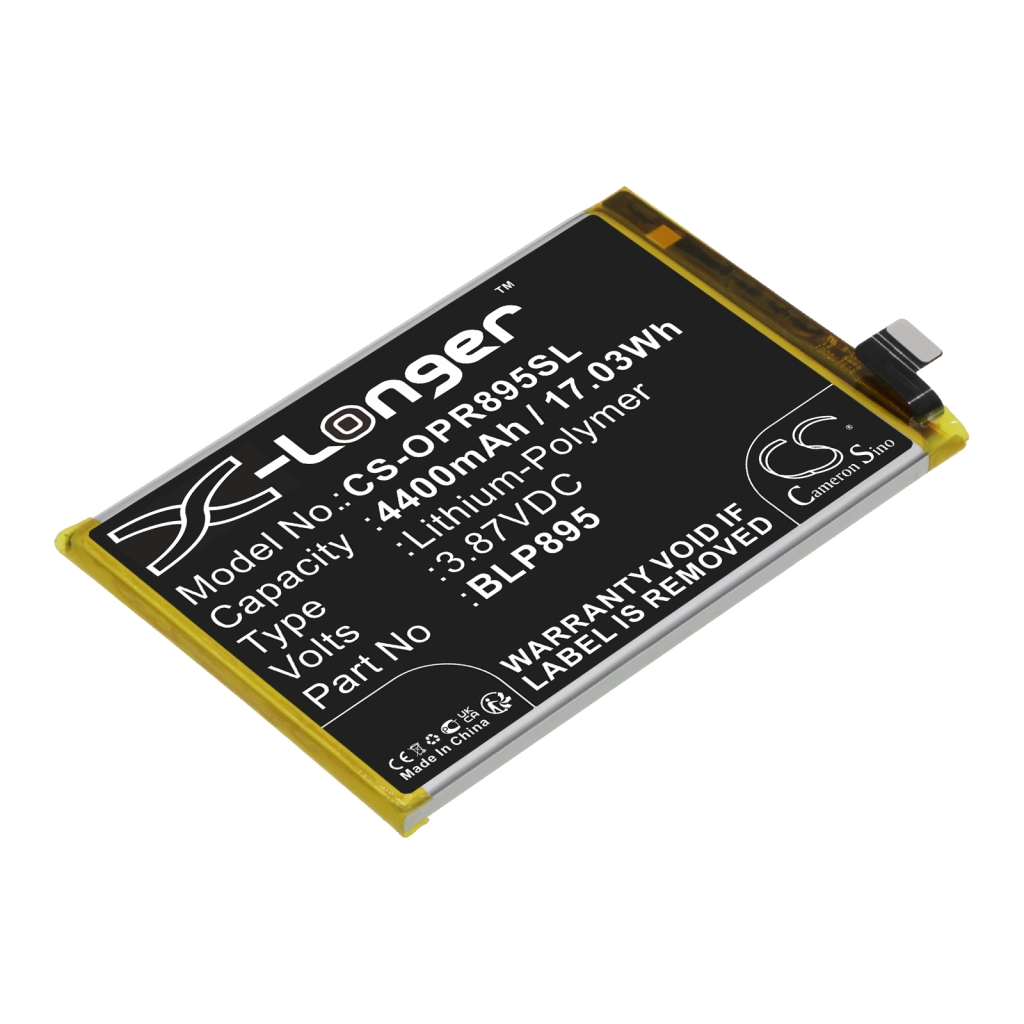 Matkapuhelimen akku OPPO Reno7 SE 5G (CS-OPR895SL)